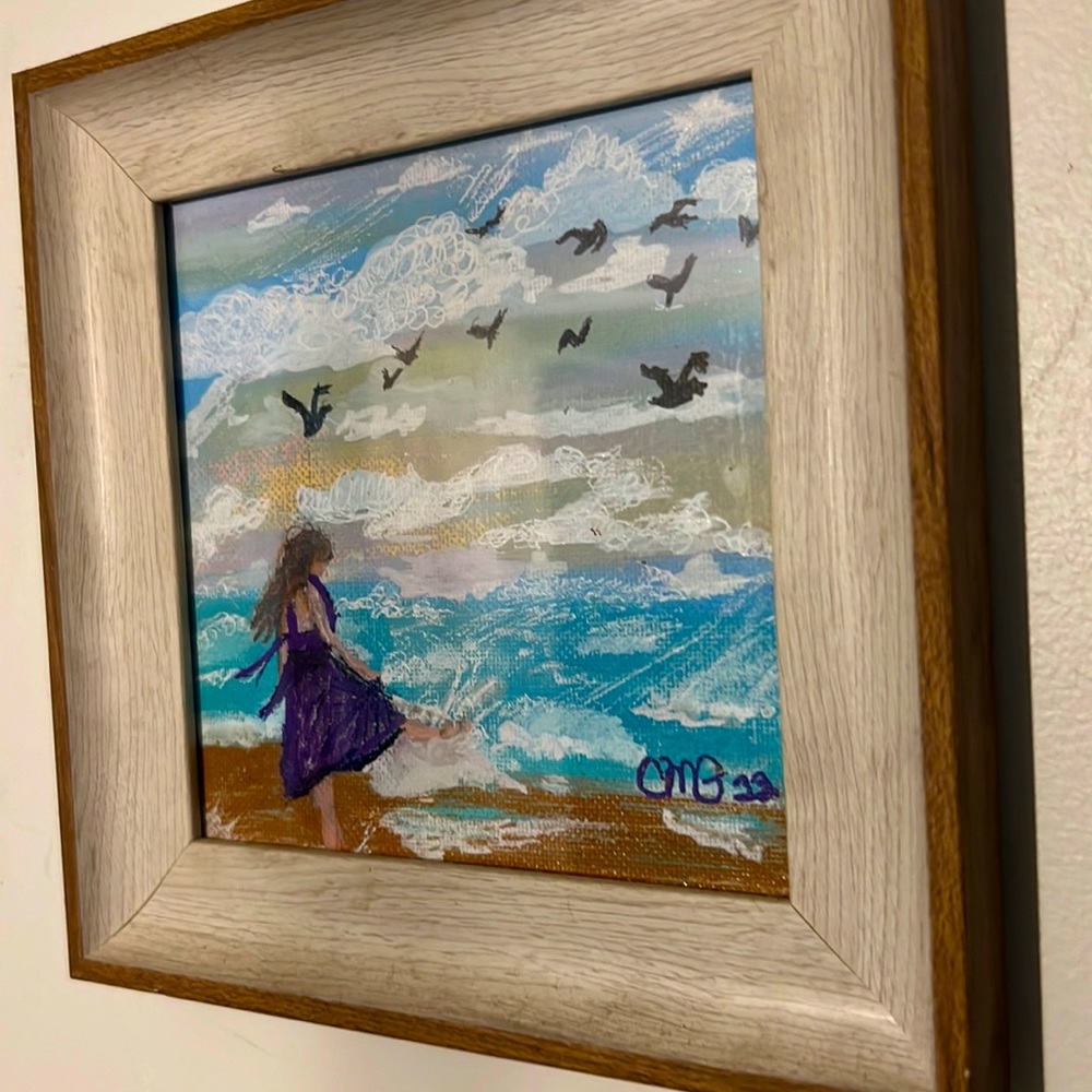 Acrylic painting